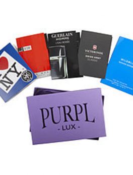 Purpl Lux Subscription Box For Men $bond No. 9 I Love Ny - $guerlain Homme L'eau Boisee - $desire - $swiss Army - $banana Republic Wildblue For Men