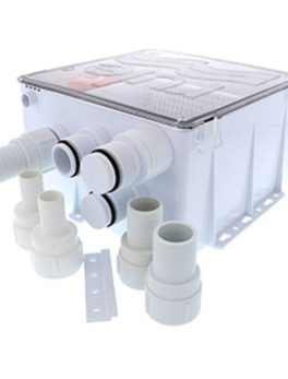 Rule Shower Drain Box w/1100 GPH Pump - 24V