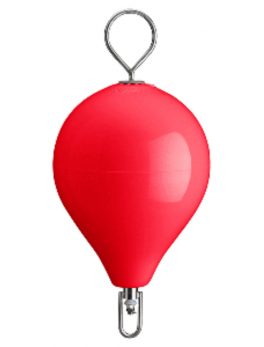 Polyform Mooring Buoy w/SS 17" Diameter - Red