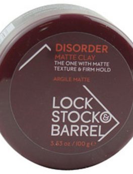 Lock Stock and Barrel Disorder Ultra Matte Clay 3.53 Oz For Men