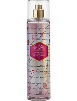 Ellen Tracy Love Notes Body Mist 8 Oz For Women