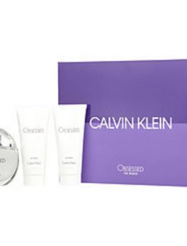 Obsessed Eau De Parfum Spray 3.4 Oz and Body Lotion 3.4 Oz and Shower Gel 3.4 Oz For Women