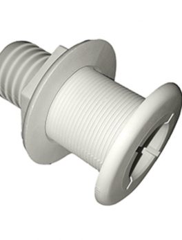 Johnson Pump Thru-Hull - 1-1/2" - White