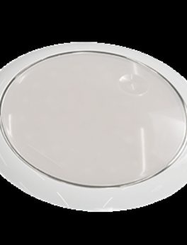 Innovative Lighting 5" Round 42 Cool White LED w/Touch Switch - White Bezel - 12/24V