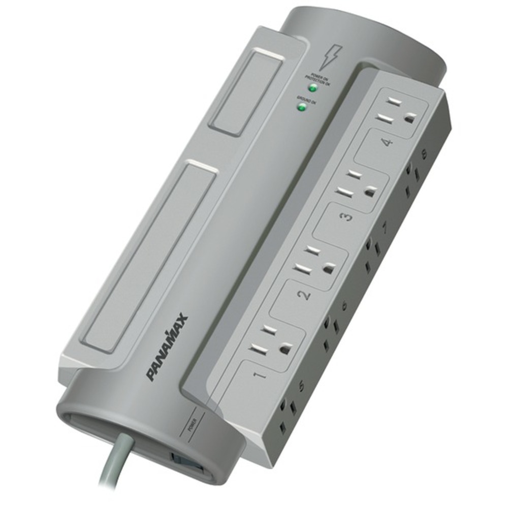 Panamax PM8-EX 8-Outlet PowerMax PM8-EX Surge Protector (without Satellite and CATV Protection)