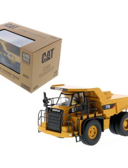 CAT Caterpillar 770 Off Highway Dump Truck with Operator Core Classics Series 1/50 Diecast Model by Diecast Masters 85551C