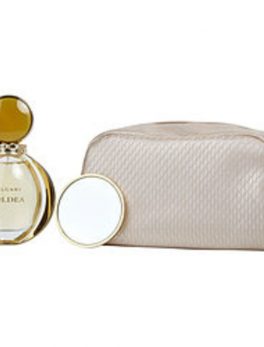 Bvlgari Goldea Eau De Parfum Spray 3 Oz and Mirror and Pouch For Women