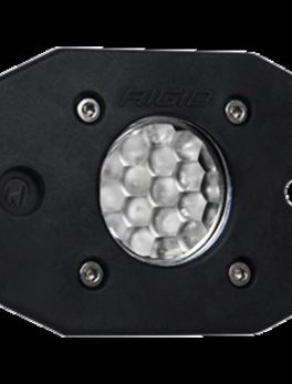RIGID Industries Ignite Flush Mount Diffused - Single - Black