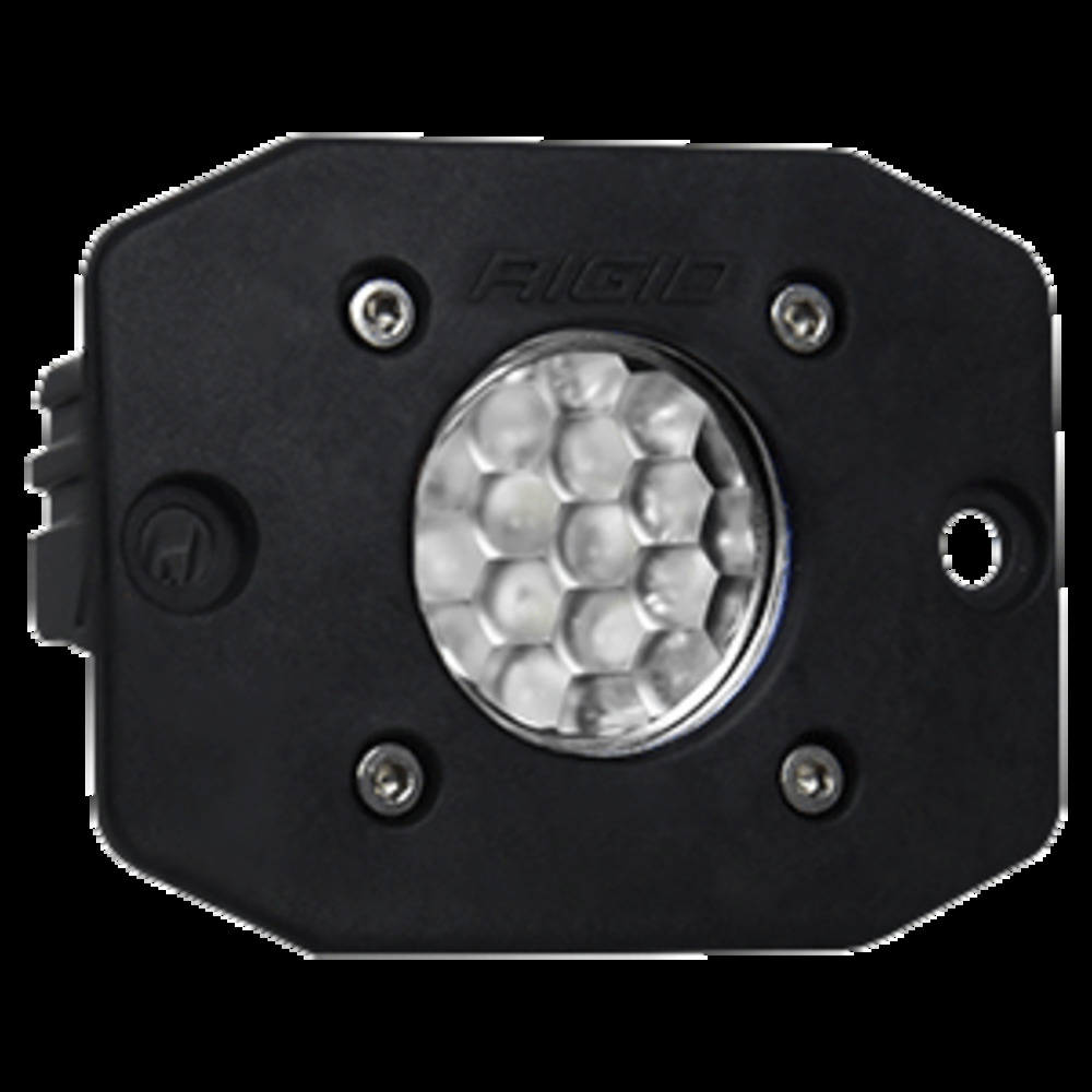 RIGID Industries Ignite Flush Mount Diffused - Single - Black