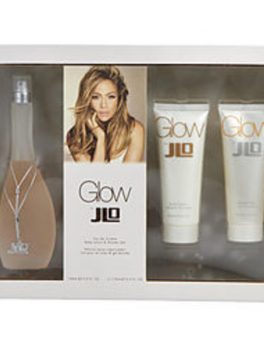 Glow Edt Spray 3.4 Oz and Body Lotion 2.5 Oz and Shower Gel 2.5 Oz For Women