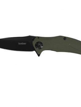 Kershaw Natrix XL Assisted 3.75in Black Plain OD G-10 Handle