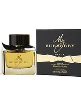 My Burberry Black Parfum Spray 3 Oz and Body Lotion 2.5 Oz (travel Offer) For Women