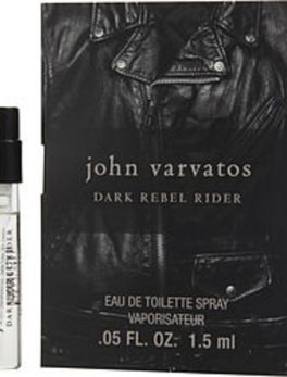 John Varvatos Dark Rebel Rider Edt Spray Vial On Card For Men
