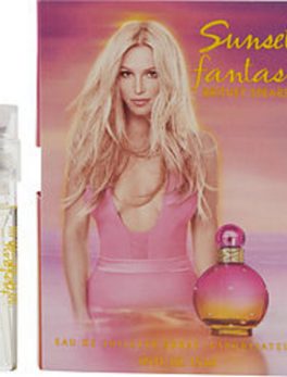 Sunset Fantasy Britney Spears Edt Spray Vial On Card For Women