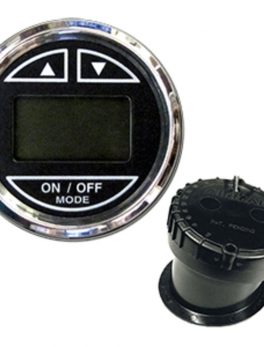 Faria 2" Depth Sounder w/In-Hull Transducer - Black - Stainless Steel Bezel