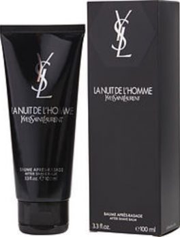 La Nuit De L'homme Yves Saint Laurent Aftershave Balm 3.3 Oz For Men