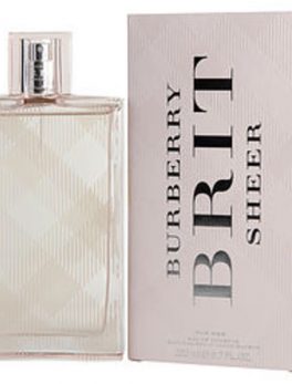 Burberry Brit Sheer Edt Spray 6.7 Oz (new Packaging) For Women