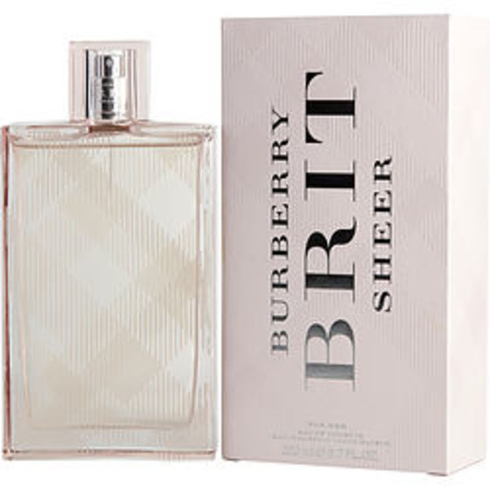 Burberry Brit Sheer Edt Spray 6.7 Oz (new Packaging) For Women