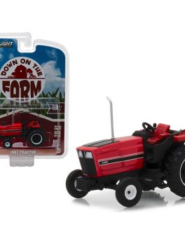 1981 Tractor 3488 Red and Black Down on the Farm Series 1 1/64 Diecast Model by Greenlight 48010E