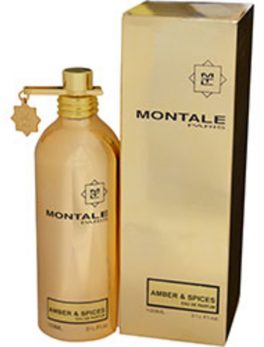 Montale Paris Amber and Spices Eau De Parfum Spray 3.4 Oz For Anyone