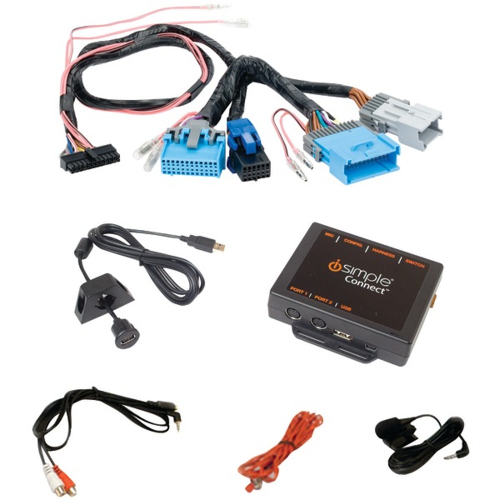 iSimple ISGM655 Connect Factory Radio Interface for DROID, iPad/iPhone/iPod and Other Smartphones (Select 2003-2012 GM Vehicles)