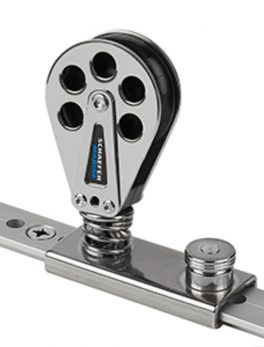 Schaefer Spring Loaded/Lined Slide/Stainless Steel f/1-1/4" T-Track