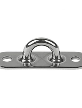 Schaefer Stainless Steel Welded Pad Eye - 2"L x 5/8"W