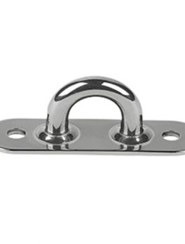 Schaefer Stainless Steel Welded Pad Eye - 2-1/4"L x 5/8"W