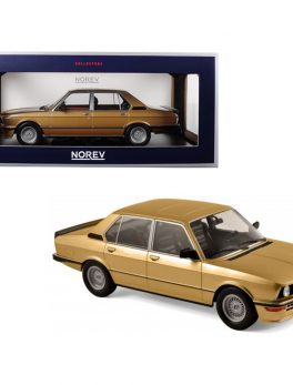 1980 BMW M535i Metallic Gold 1/18 Diecast Model Car by Norev 183268