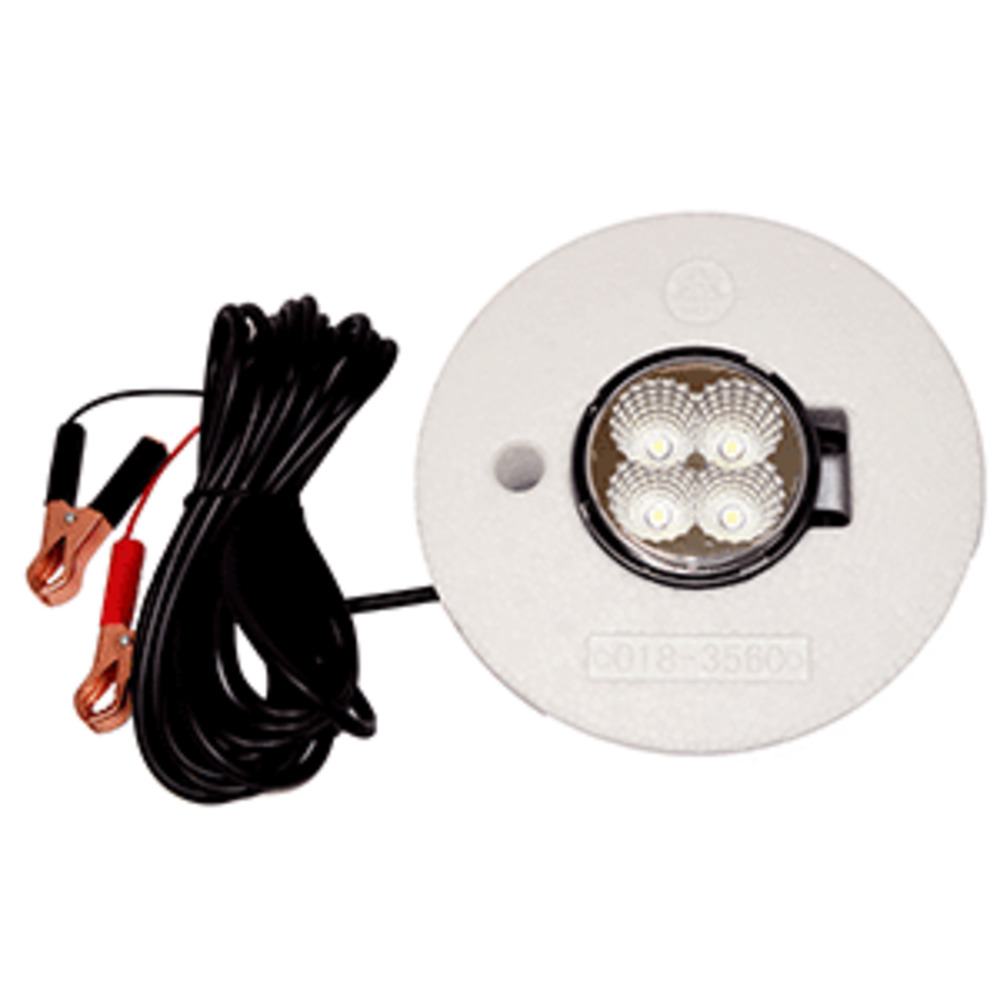 Hydro Glow FFL12 Floating Fish Light with 20 and #39; Cord - LED - 12W - 12V - Green