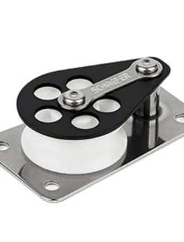 Schaefer Series 3 Flat Base/Alum Cheek/Delrin Sheave