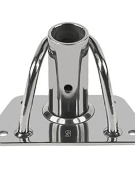 Schaefer Stanchion Base Single - Heavy-Duty