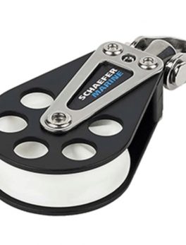 Schaefer Single Aluminum Block - 51mm Sheave