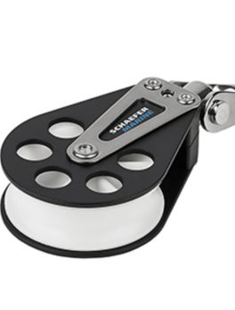 Schaefer Single Aluminum Block - 60mm Sheave