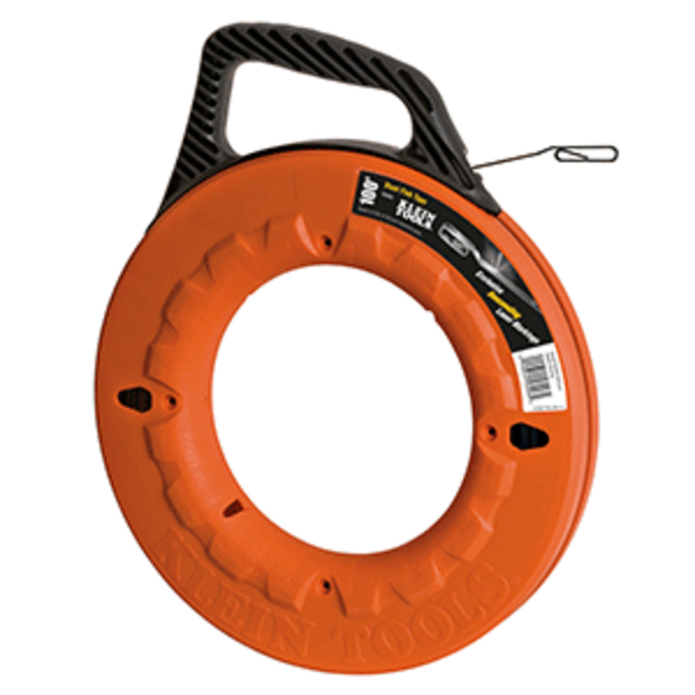 Klein Tools 1/4" Steel Fish Tape - 100 and #39;