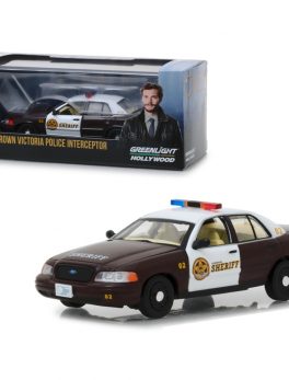 2005 Ford Crown Victoria Police Interceptor Storybrooke (Sheriff Graham's) from Once Upon a Time (2011) TV Series 1/43 Diecast Model Car by Greenlight 86525
