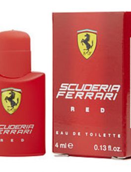 Ferrari Scuderia Red Edt .13 Oz Mini For Men