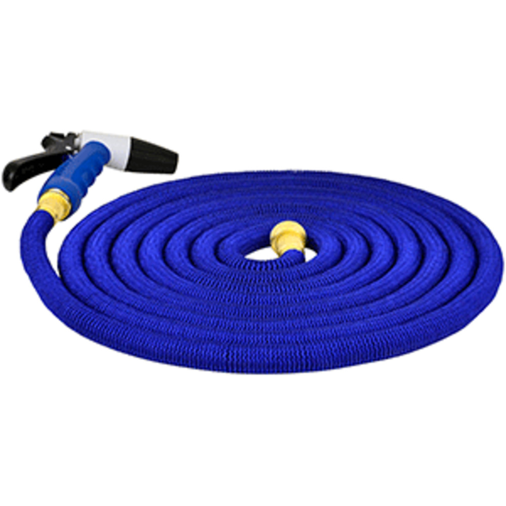 HoseCoil Expandable 50 and #39; Hose w/Nozzle and amp; Bag