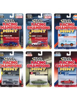 2018 Mint Release 2 Set A of 6 Cars 1/64 Diecast Models by Racing Champions RC008A