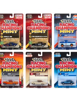 2018 Mint Release 2 Set B of 6 Cars 1/64 Diecast Models by Racing Champions RC008B