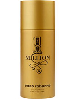 Paco Rabanne 1 Million Deodorant Natural Spray 5.1 Oz For Men