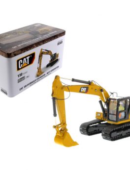CAT Caterpillar 320 Hydraulic Excavator with Operator High Line Series 1/50 Diecast Model by Diecast Masters 85569
