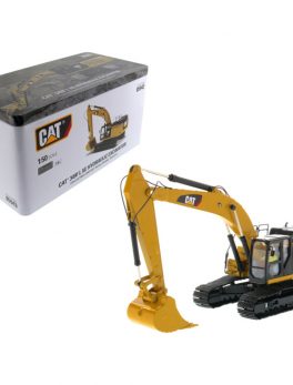 CAT Caterpillar 349F L XE Hydraulic Excavator with Operator High Line Series 1/50 Diecast Model by Diecast Masters 85943