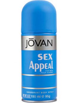 Jovan Sex Appeal Deodorant Body Spray 5 Oz For Men