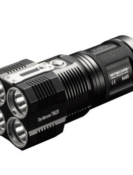 NITECORE TM28 Rechargeable Flashlight Set Black