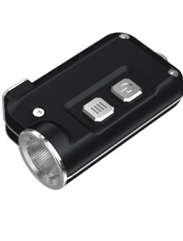 NITECORE TINI 380 Lumen USB RCHRGBL LED Keychain Light Black