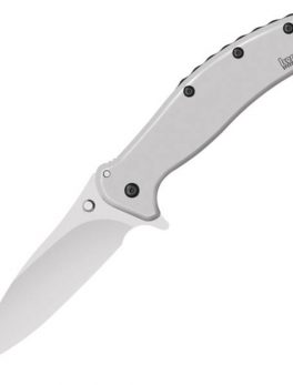 Kershaw Zing Assisted 3.0 in Bead Blast Plain SS Handle