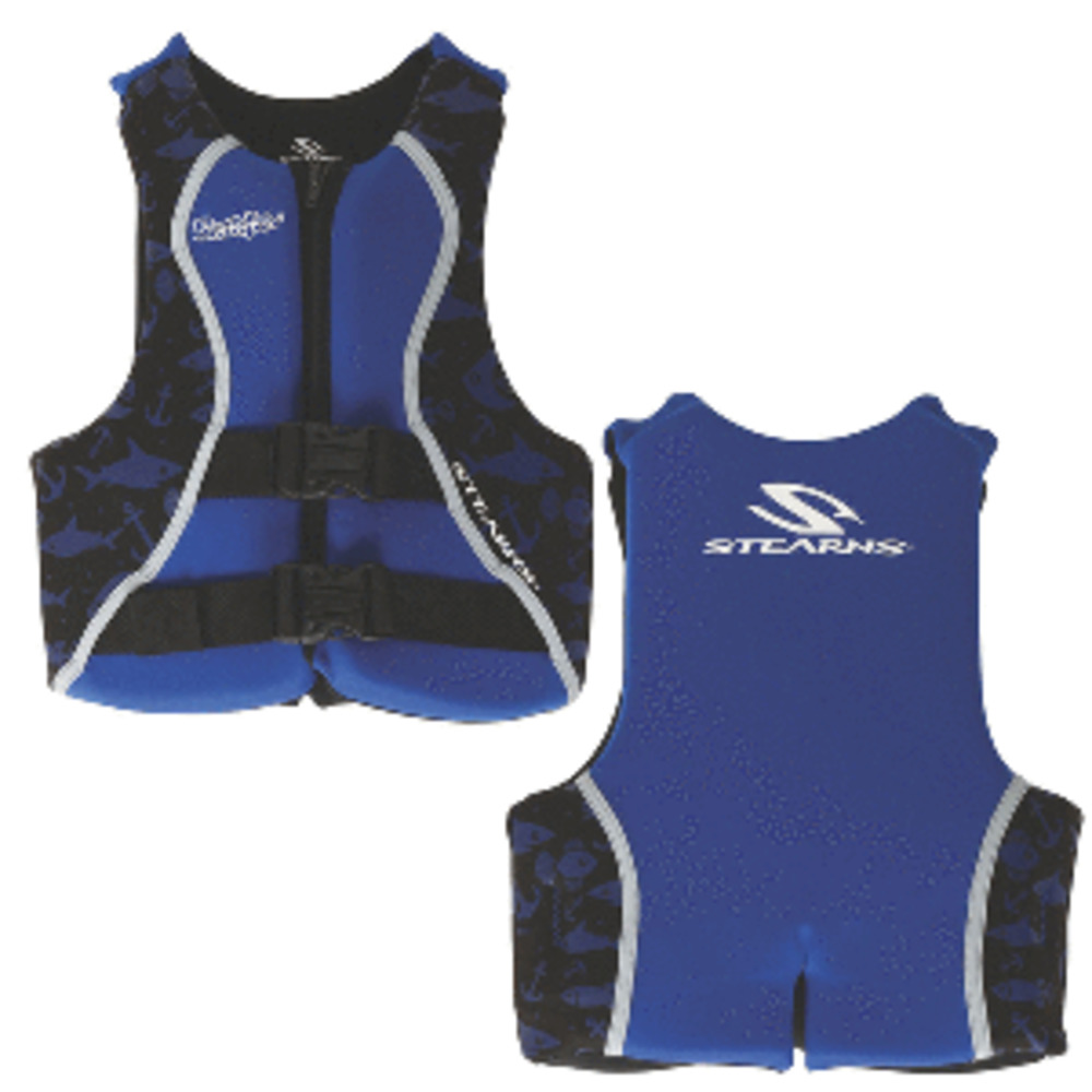 Puddle Jumper Youth Hydroprene Life Vest - Blue - 50-90lbs