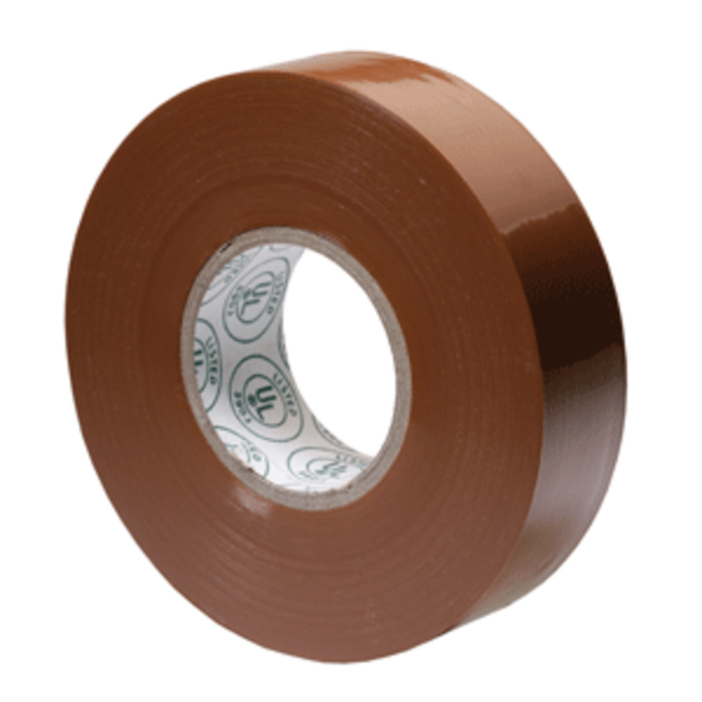 Ancor Premium Electrical Tape - 3/4" x 66" - Brown