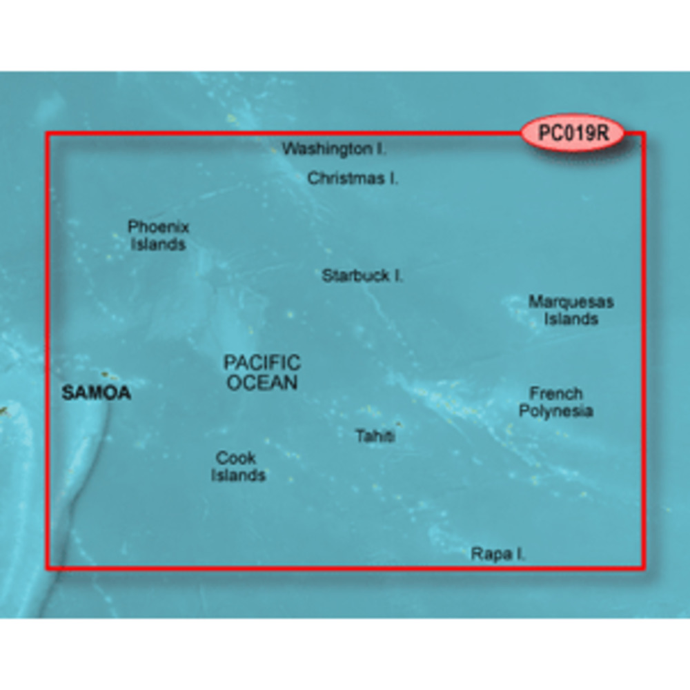 Garmin BlueChart g2 HD - HXPC019R - Polynesia - microSD/SD